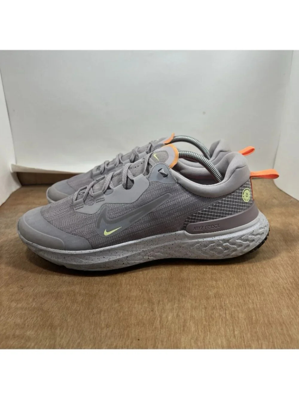 Nike React Miler 2 Shield Amethyst Ash Women's Size 12 Running Shoes DC4066-500